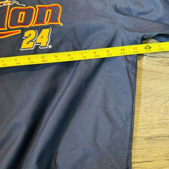 Jeff gordon #24 NASCAR Racing Windbreaker Pullover Jacket Large Chase Authentics - Picture 10 of 10